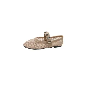 Round Toe Flats Slip-Ons