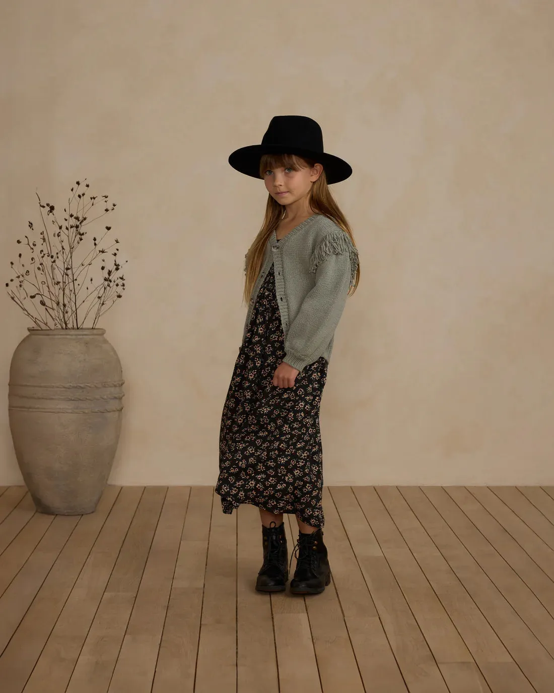 RYLEE   CRU Fringe Cardigan || Laurel