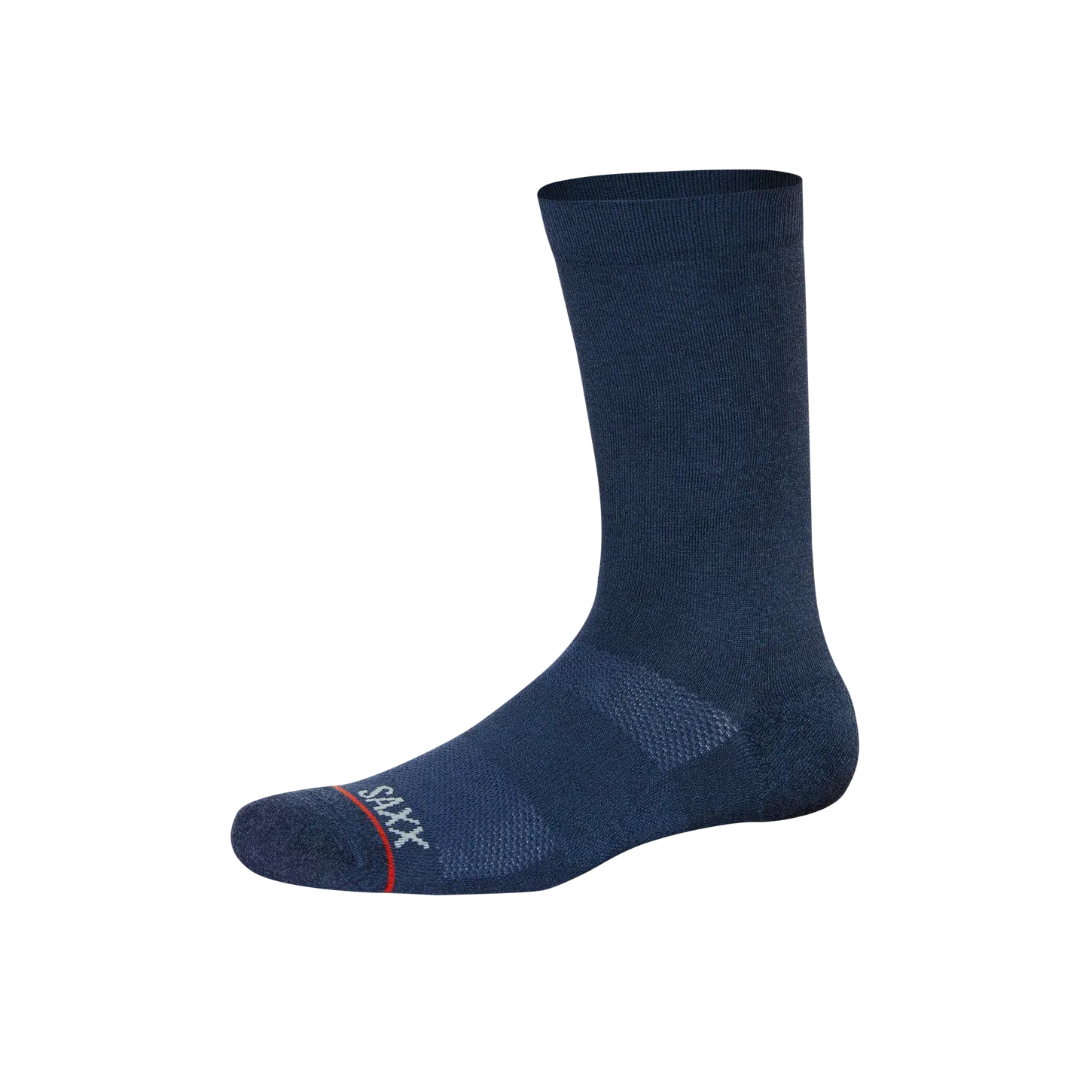 Saxx Mens Whole Package Crew Socks - Navy Heather