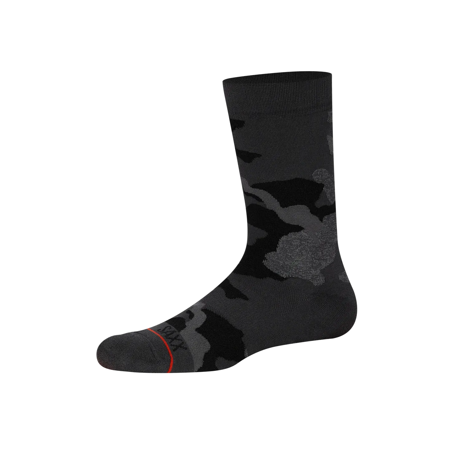 Saxx Mens Whole Package Crew Socks - Supersize Camo/Black