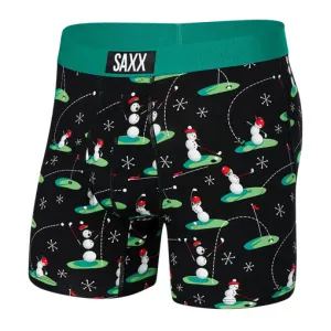 Saxx Ultra Soft BB Fly 18 Ho Ho Holes - Black