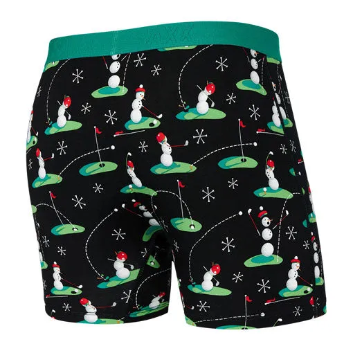 Saxx Ultra Soft BB Fly 18 Ho Ho Holes - Black