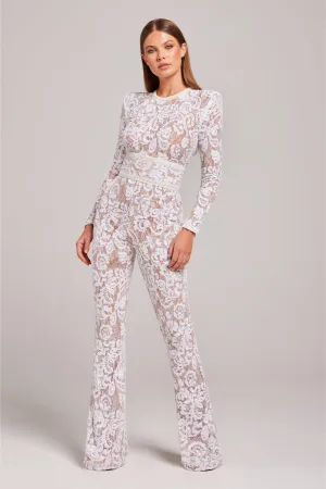 Solène™ | Chic Lace Jumpsuit