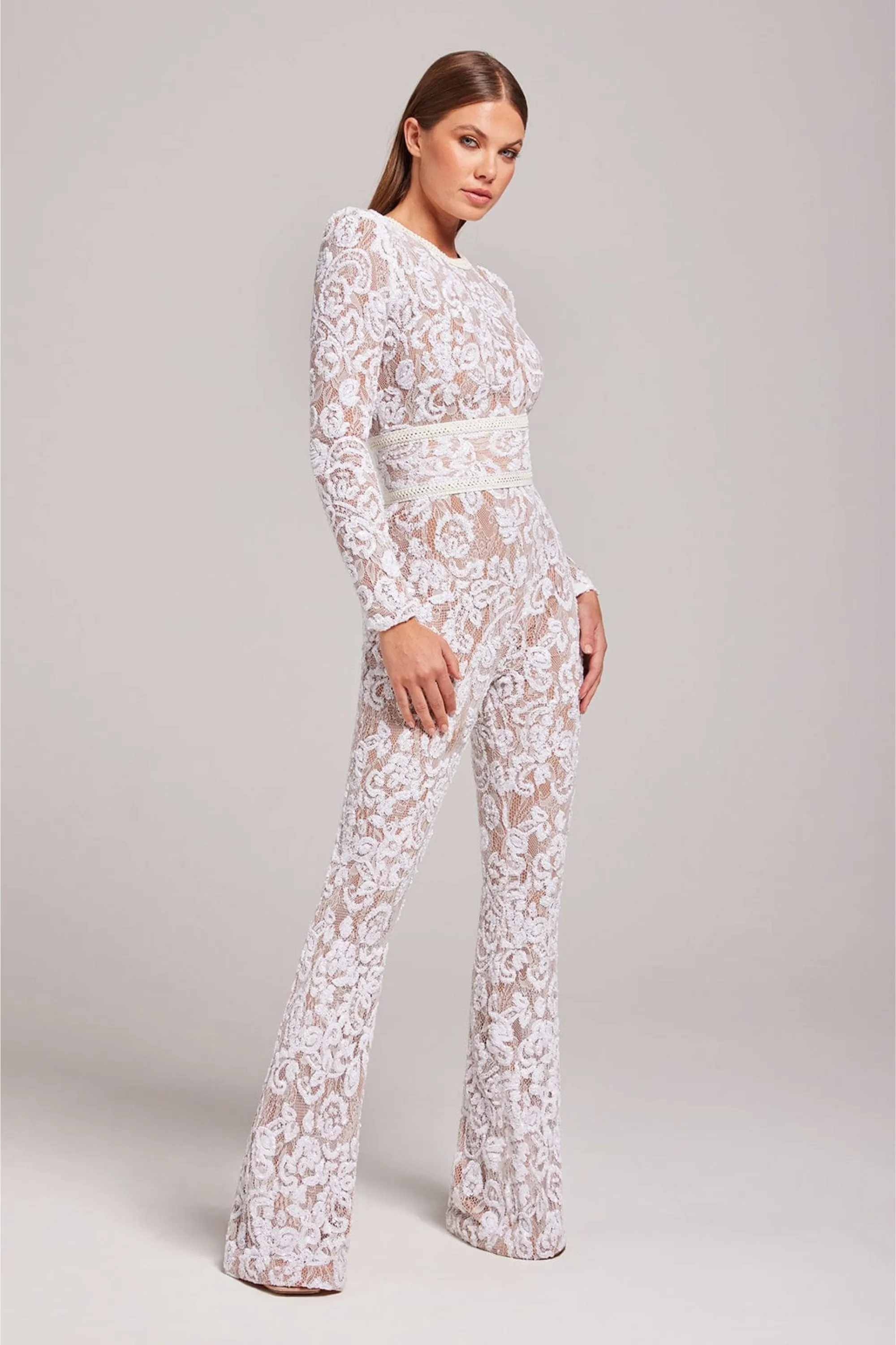 Solène™ | Chic Lace Jumpsuit