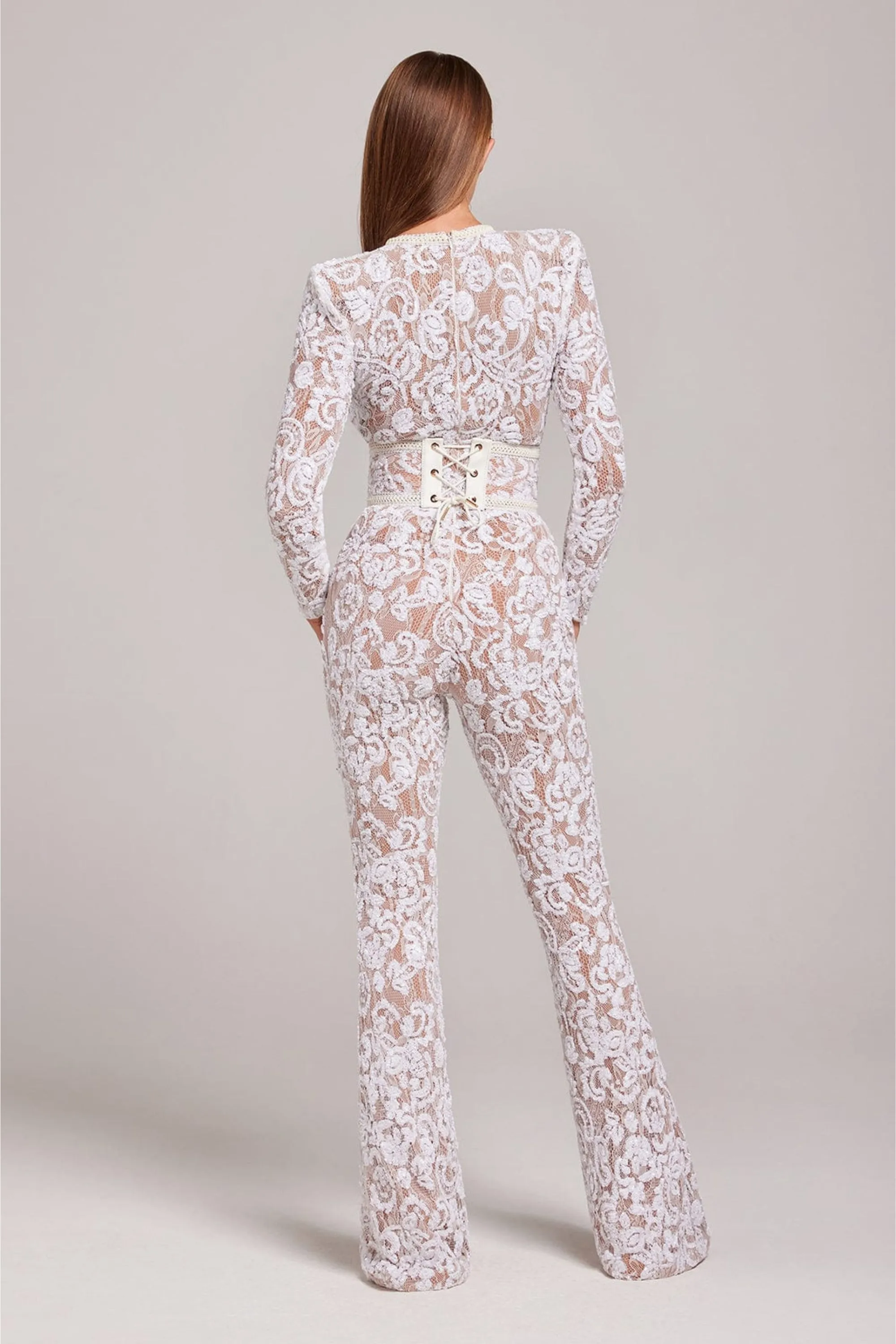 Solène™ | Chic Lace Jumpsuit