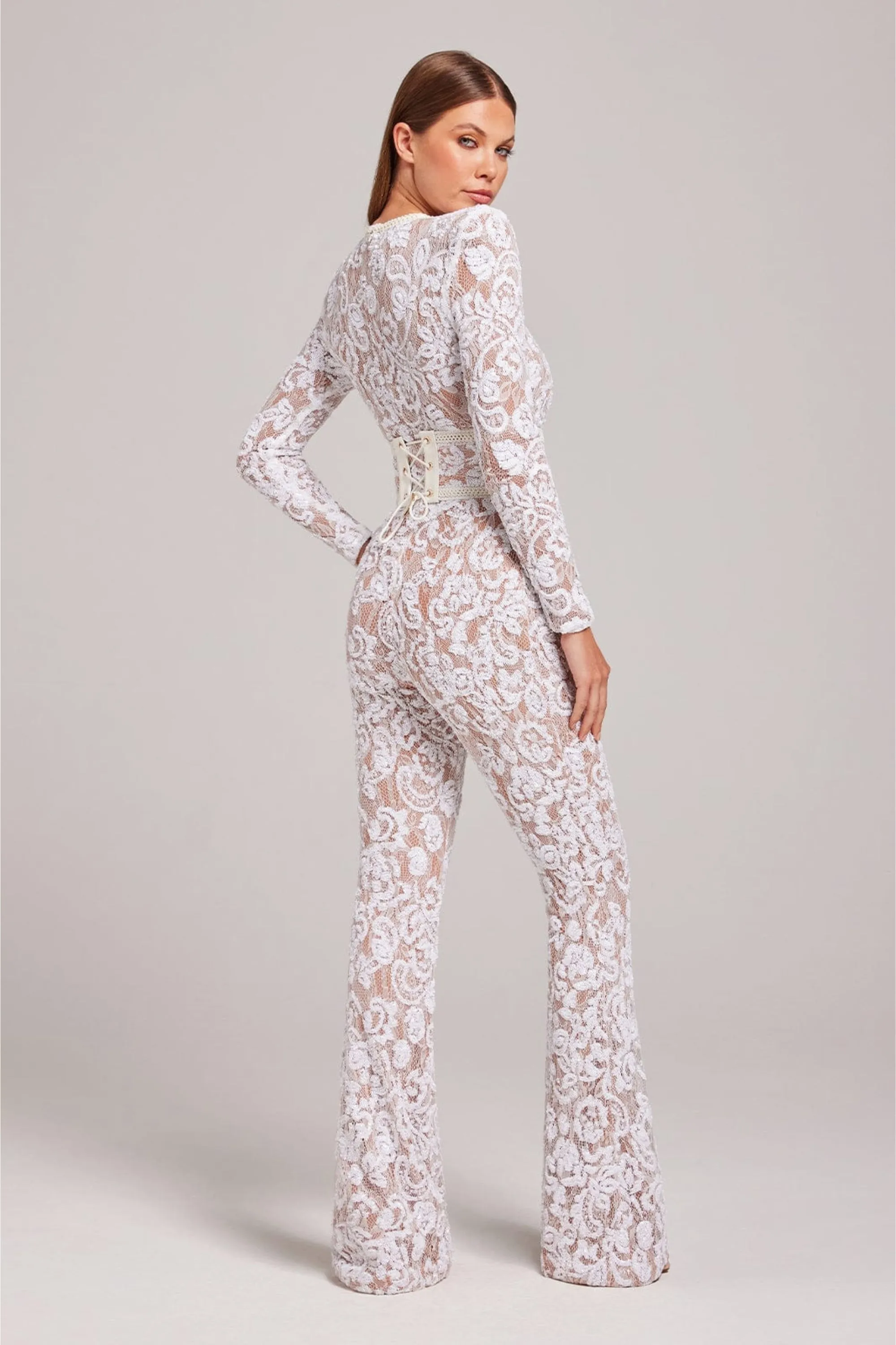 Solène™ | Chic Lace Jumpsuit