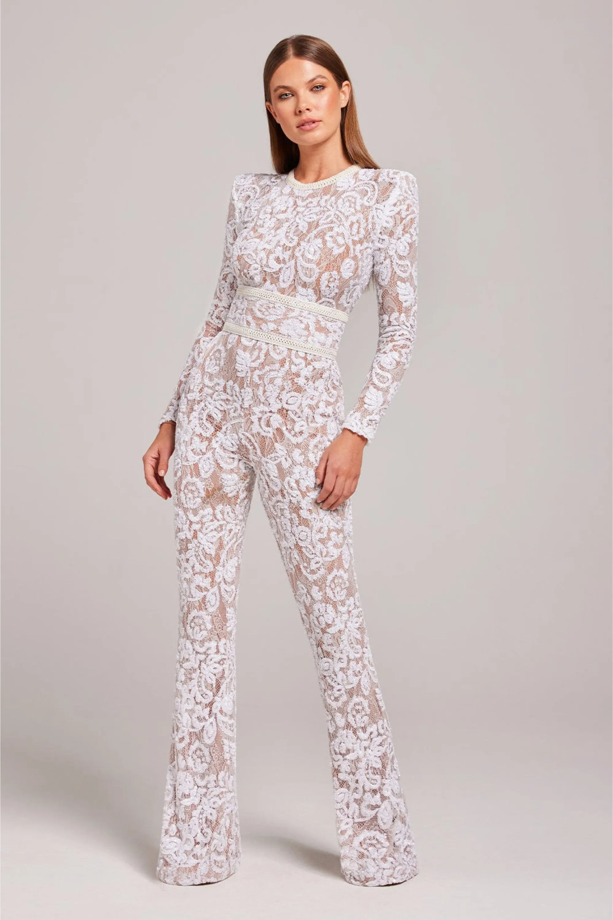 Solène™ | Chic Lace Jumpsuit