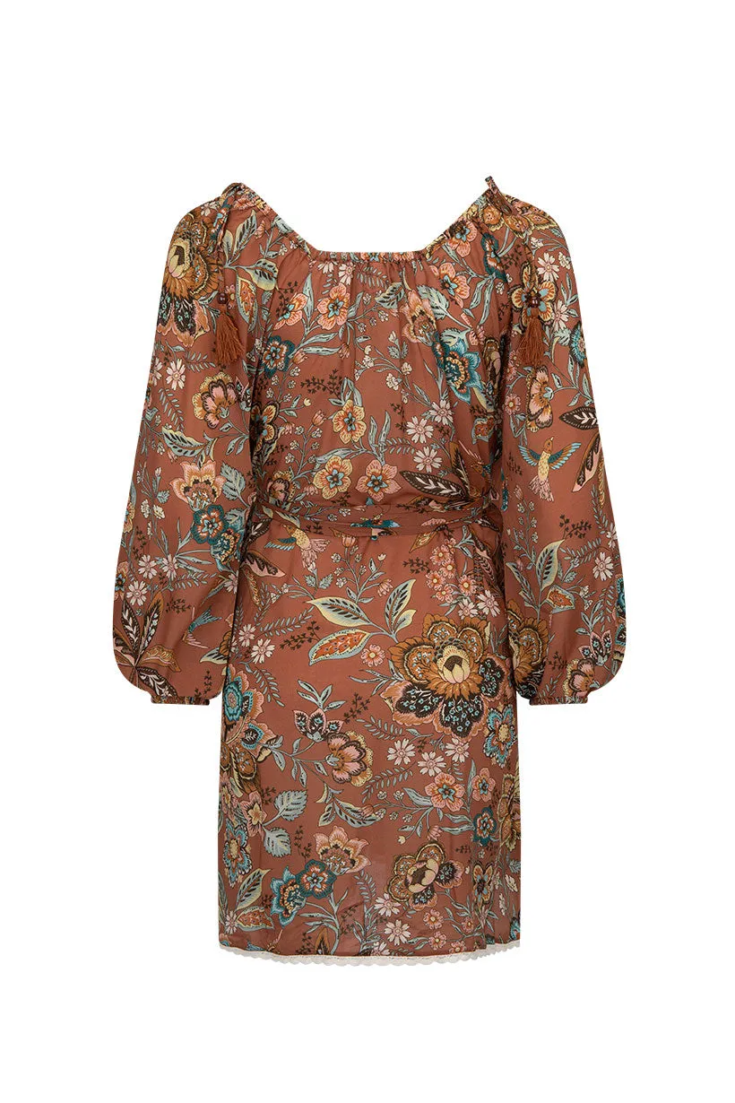 Spell - Mojave Lily Tunic Dress (Amber)