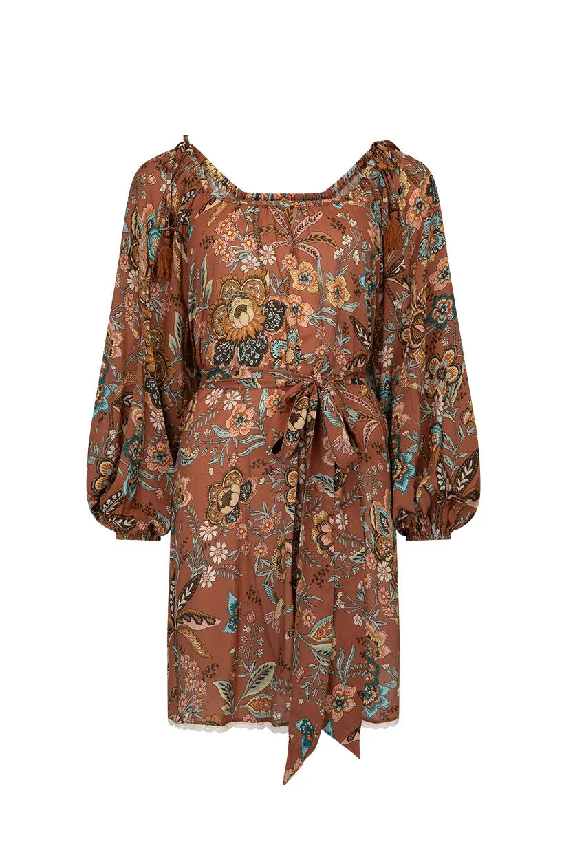 Spell - Mojave Lily Tunic Dress (Amber)