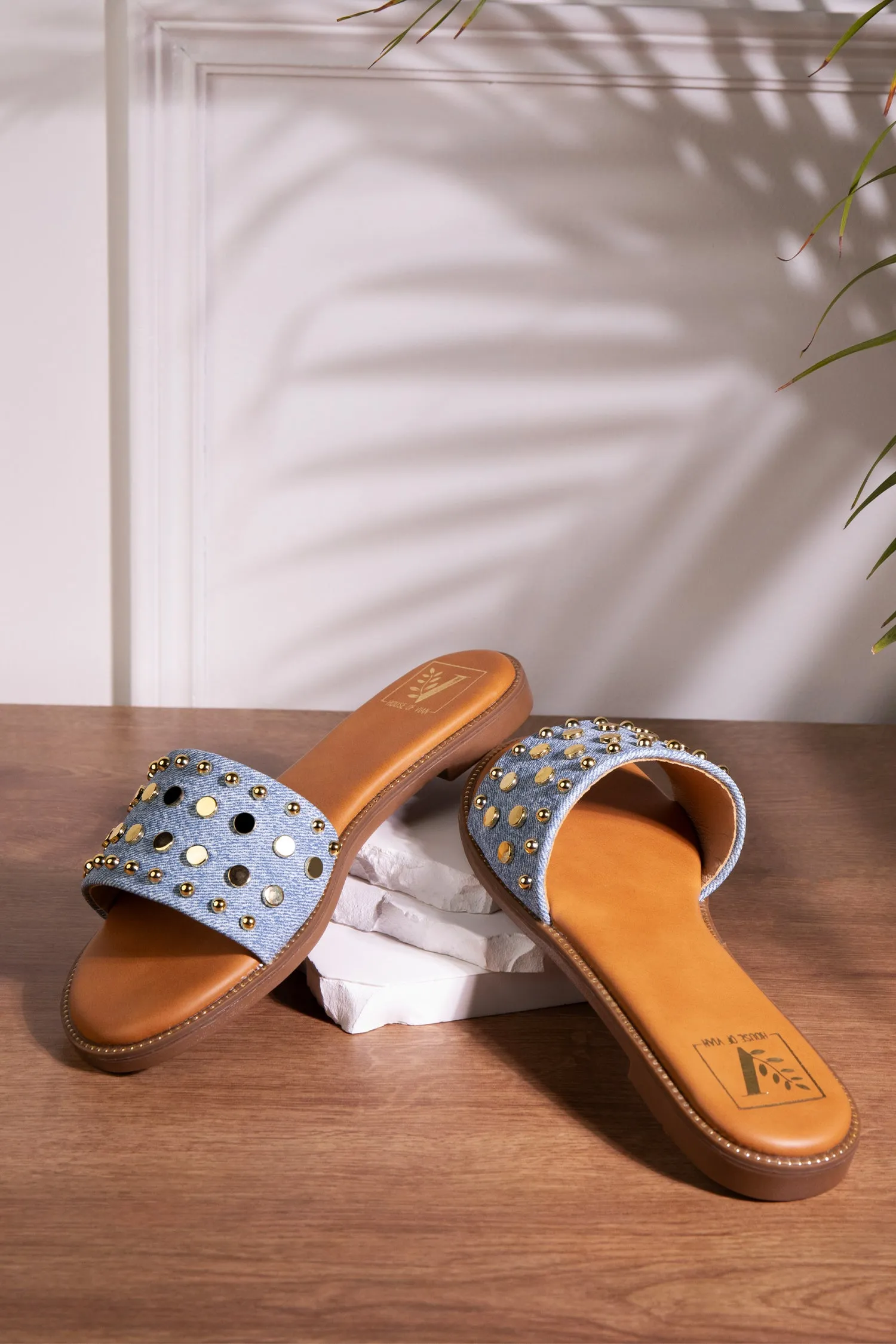 Sunkissed Blue Flats