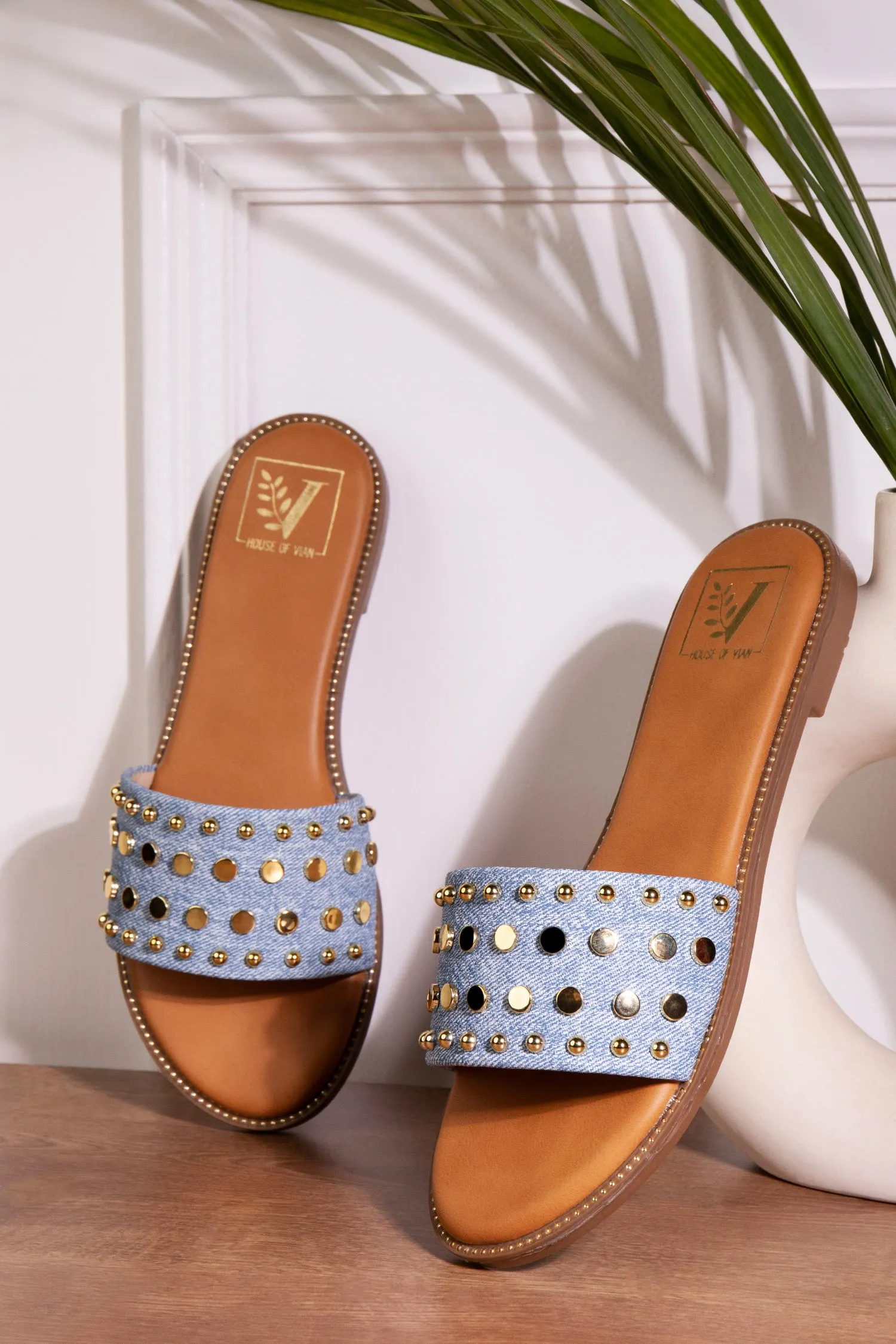 Sunkissed Blue Flats