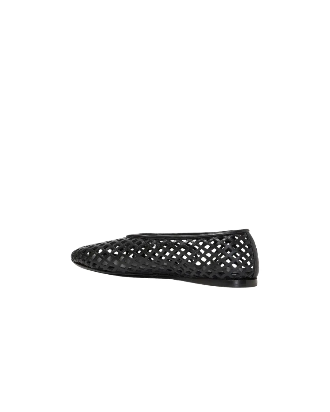 Tee Perforated Ballerina Flats