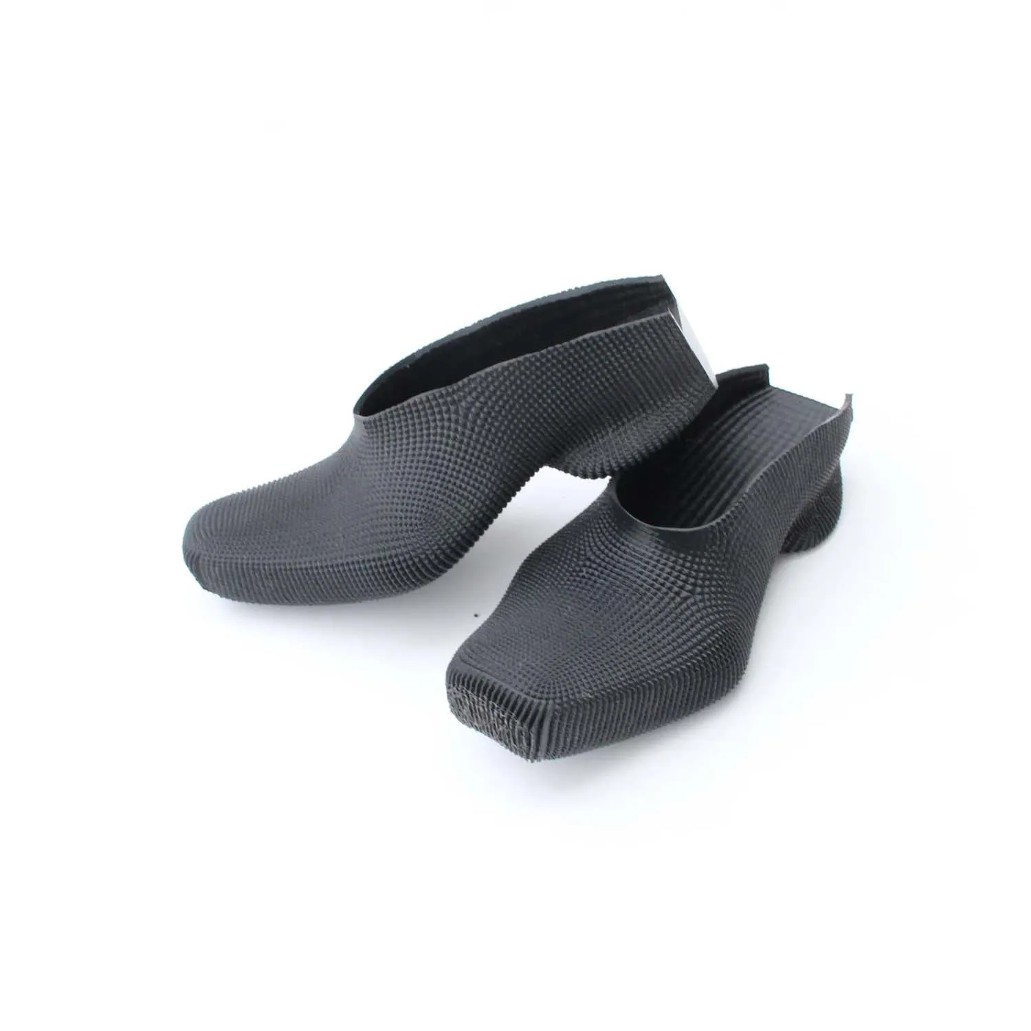 Textured Rubber Mules