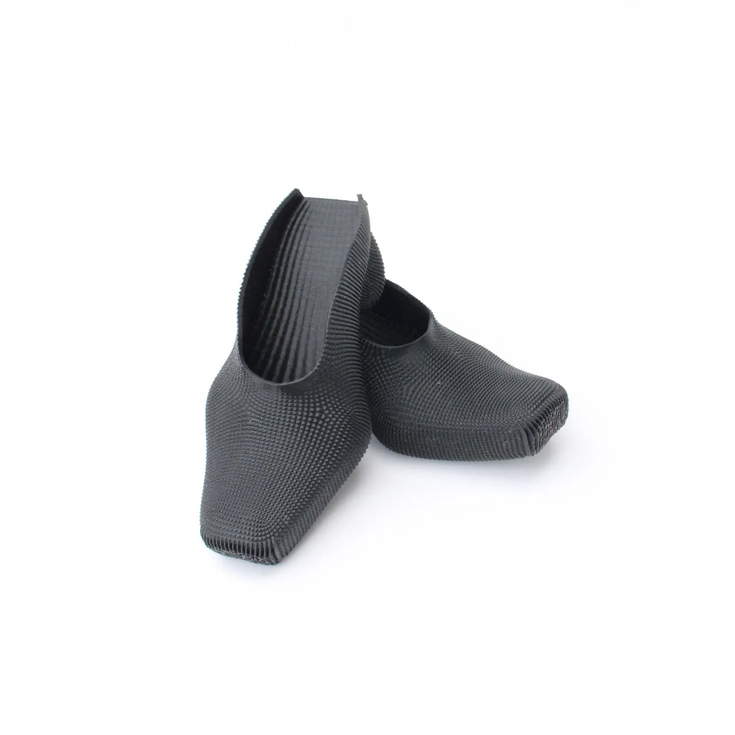 Textured Rubber Mules