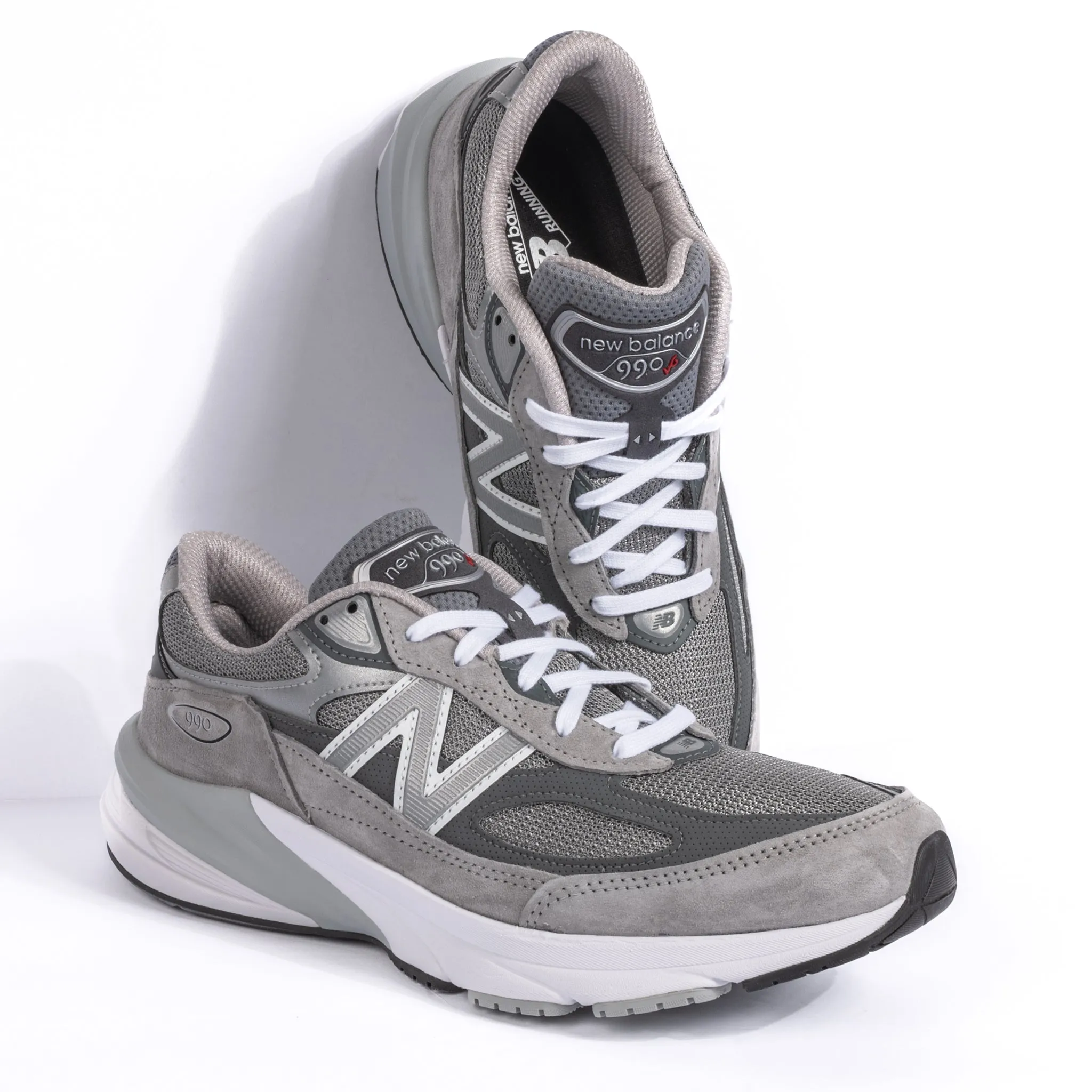 THE 990 V6 - GREY - SUEDE