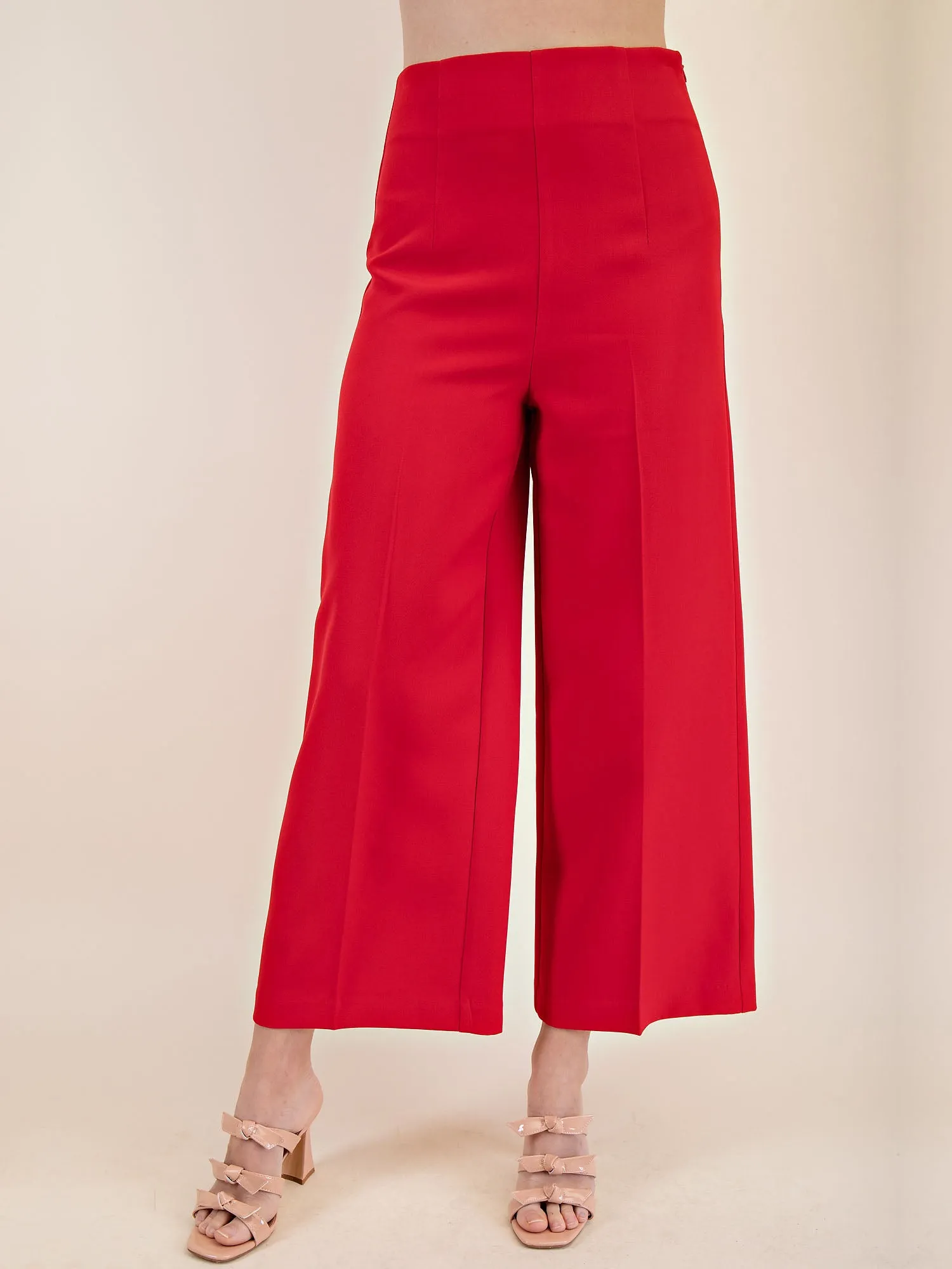 The Mabel Pant - High Waisted Straight Leg