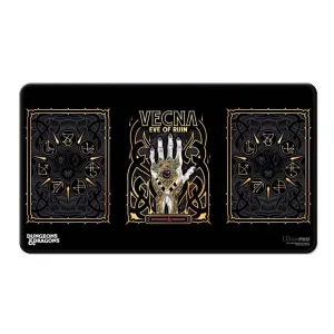 Ultra Pro: Vecna Eve of Ruin Black Stitched Playmat All Art for Dungeons & Dragons