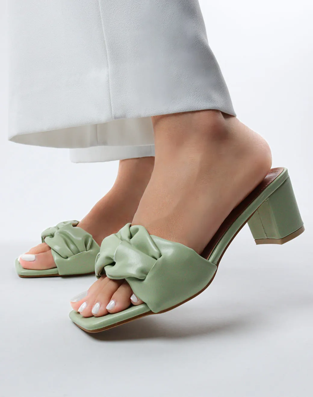 Viny - Women's Knot Block Heels