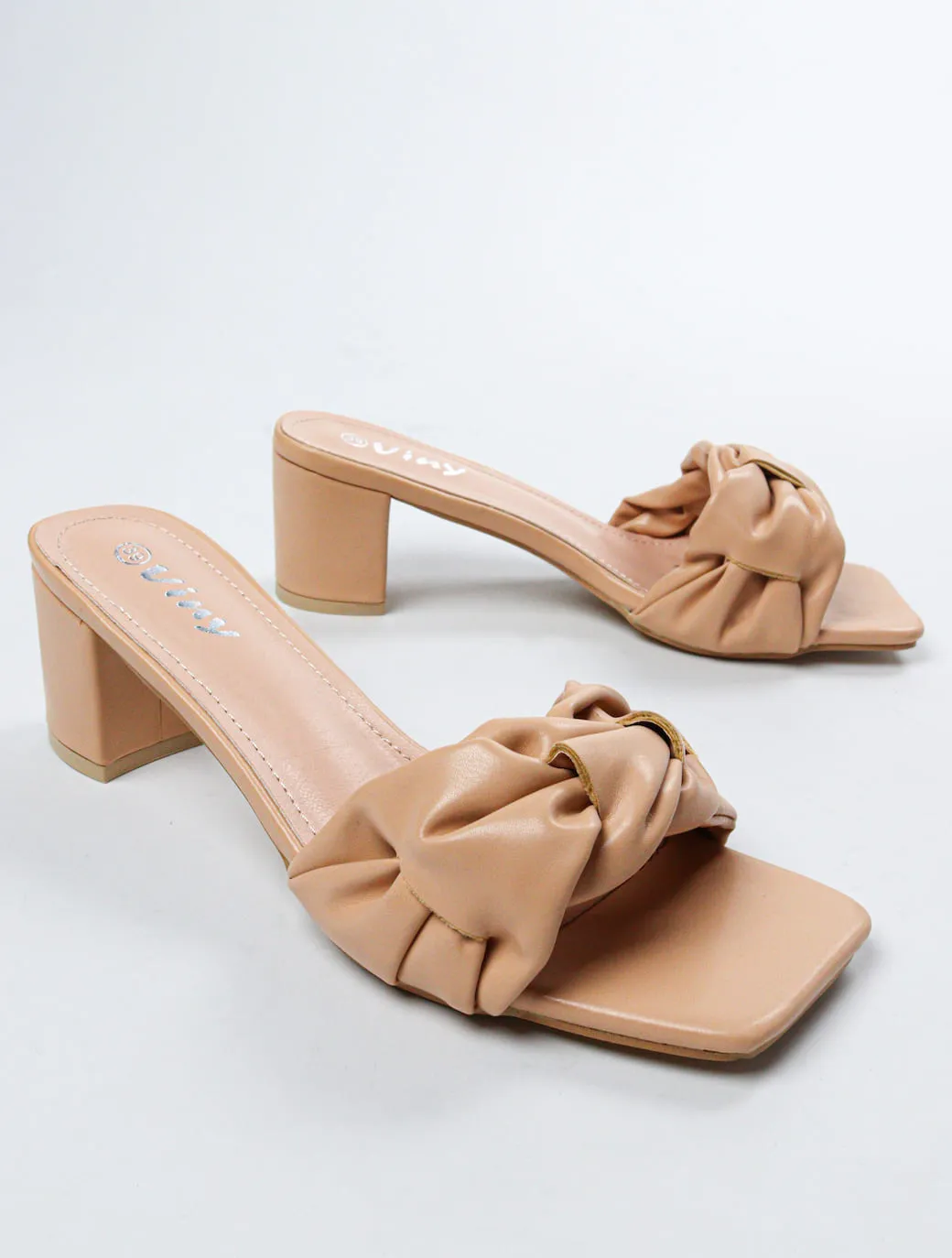 Viny - Women's Knot Block Heels