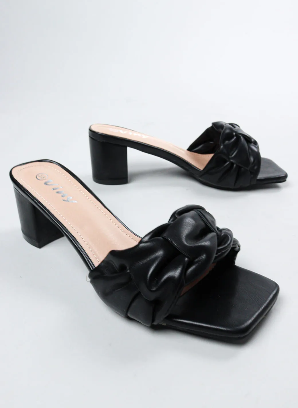 Viny - Women's Knot Block Heels