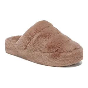 Vionic Women's Cosmina Nut Brown Shearling Slipper
