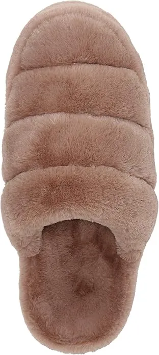 Vionic Women's Cosmina Nut Brown Shearling Slipper