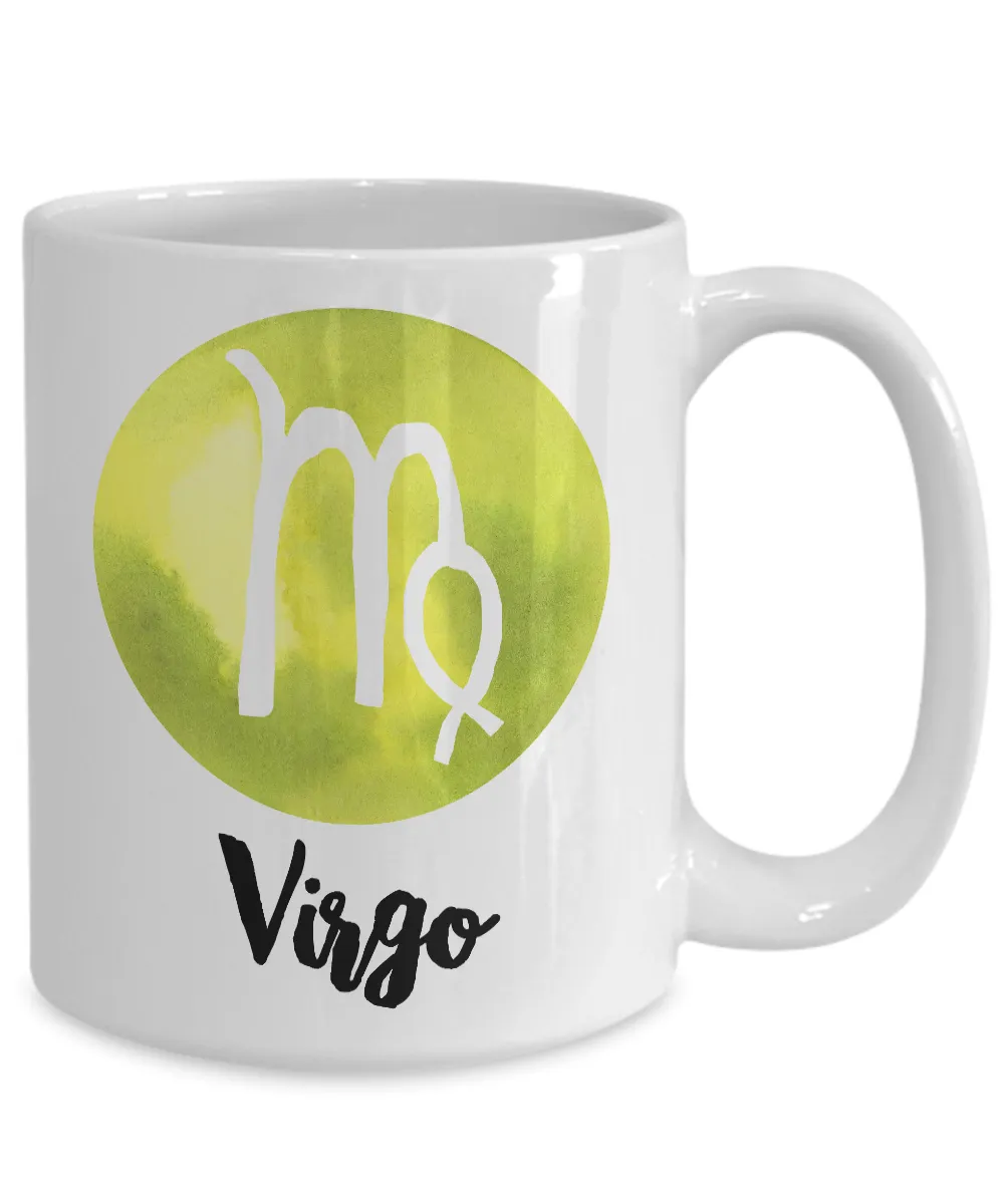 Virgo Mug - Virgo Gifts - Zodiac Mug - Horoscope Coffee Mug - Astrology Gift - Metaphysical, Celestial, Astrology, Horoscopes