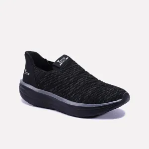 Vortex Black Slip On Sneakers 0120503