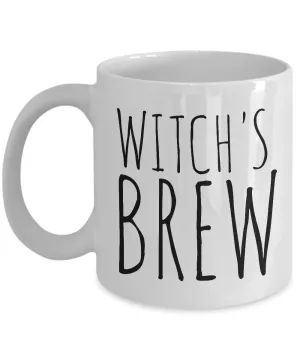 Witches Gifts - Witch Brew Cup - Witch's Brew Coffee Mug Ceramic Tea Cup