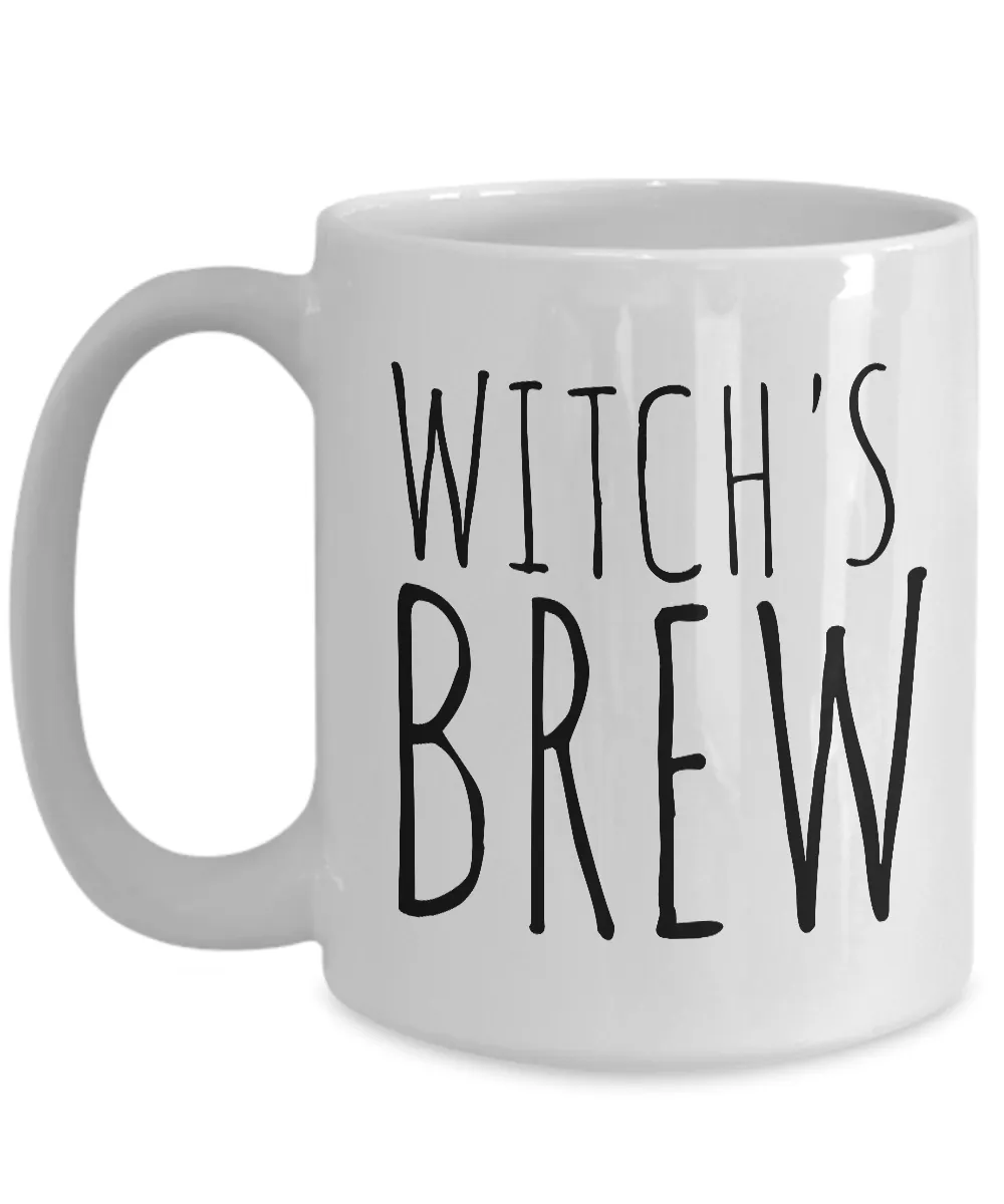 Witches Gifts - Witch Brew Cup - Witch's Brew Coffee Mug Ceramic Tea Cup