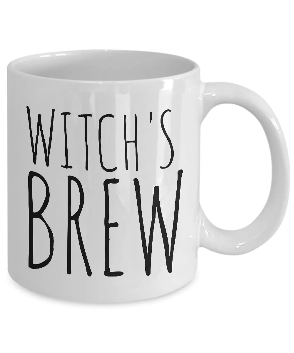 Witches Gifts - Witch Brew Cup - Witch's Brew Coffee Mug Ceramic Tea Cup