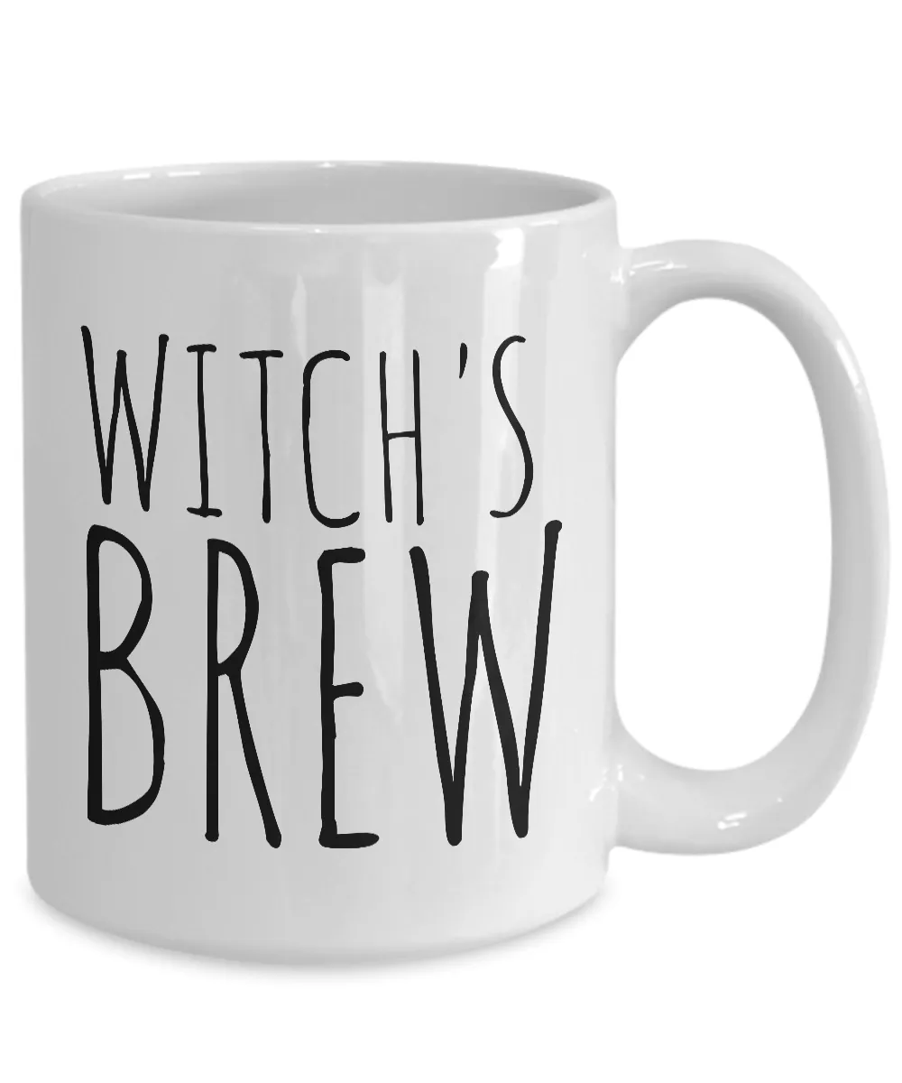 Witches Gifts - Witch Brew Cup - Witch's Brew Coffee Mug Ceramic Tea Cup
