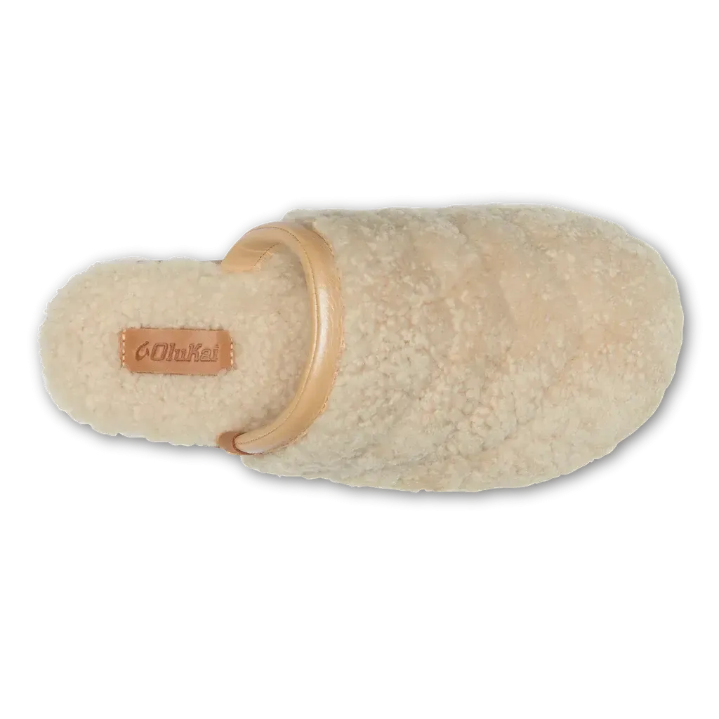 Women’s Pūpū Mua Slipper – Cozy Shearling & Island-Inspired Comfort