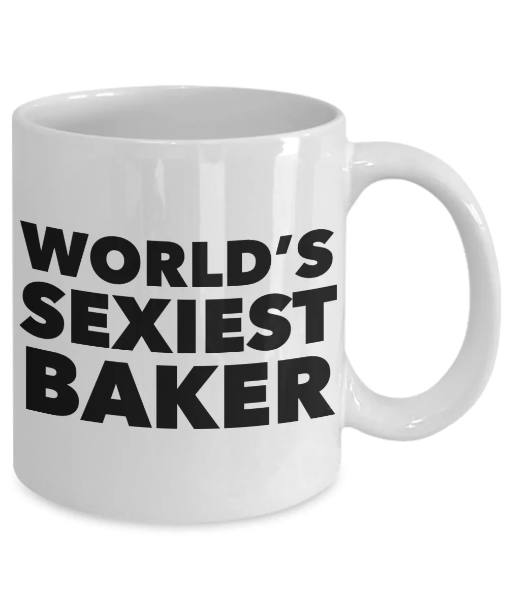 World's Sexiest Baker Mug Ceramic Coffee Cup