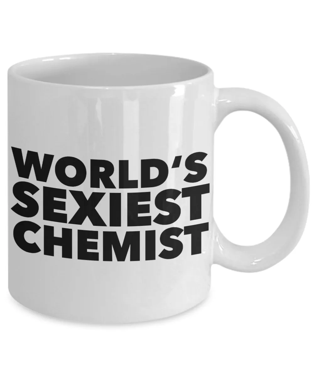 World's Sexiest Chemist Mug Gift Ceramic Coffee Cup