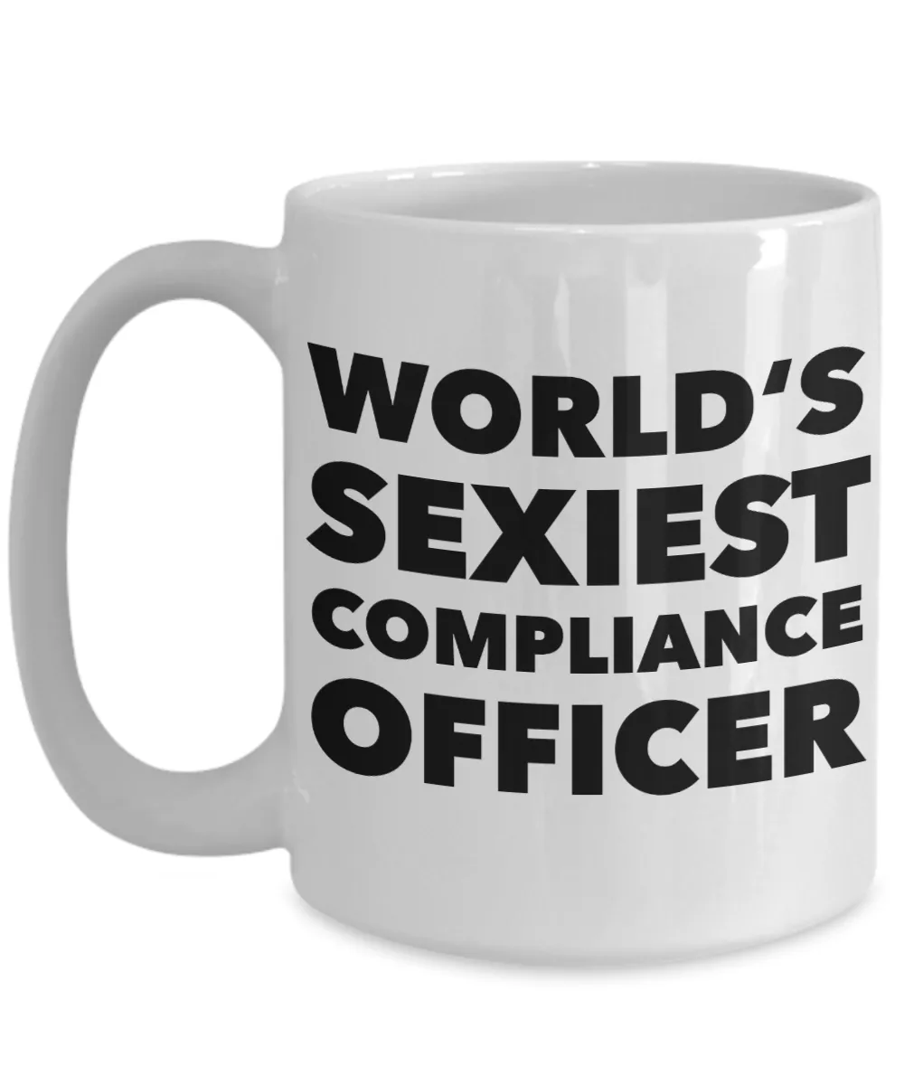 World's Sexiest Compliance Officer Mug Gift Ceramic Coffee Cup