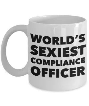 World's Sexiest Compliance Officer Mug Gift Ceramic Coffee Cup