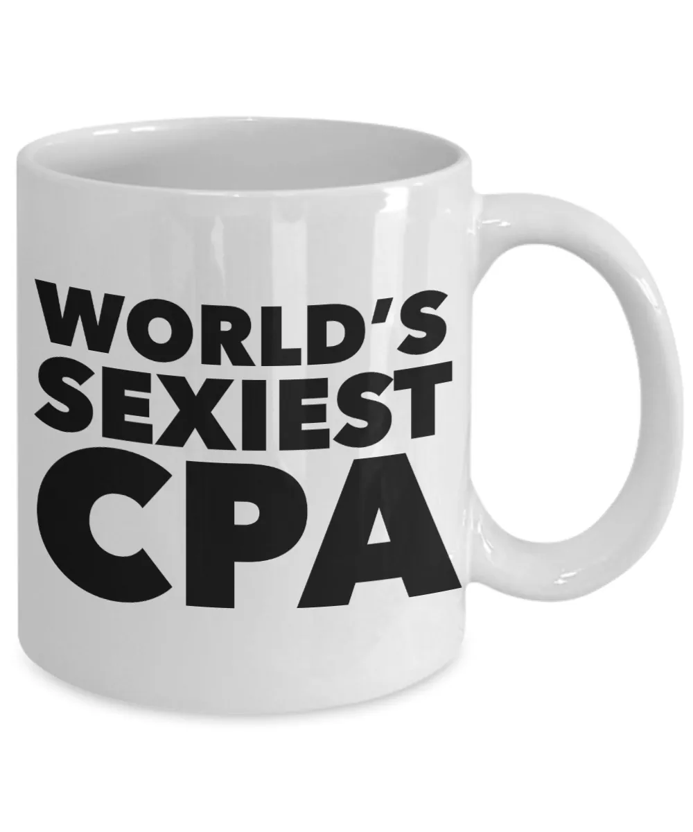 World's Sexiest CPA Mug Ceramic Coffee Cup