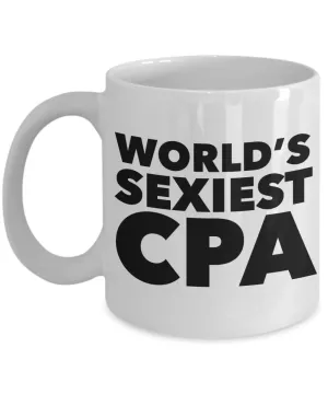 World's Sexiest CPA Mug Ceramic Coffee Cup