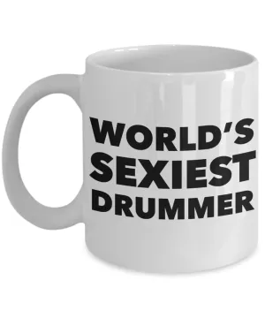 World's Sexiest Drummer Mug Ceramic Coffee Cup
