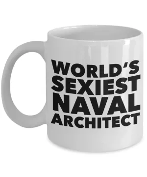 World's Sexiest Naval Architect Mug Gifts Ceramic Coffee Cup