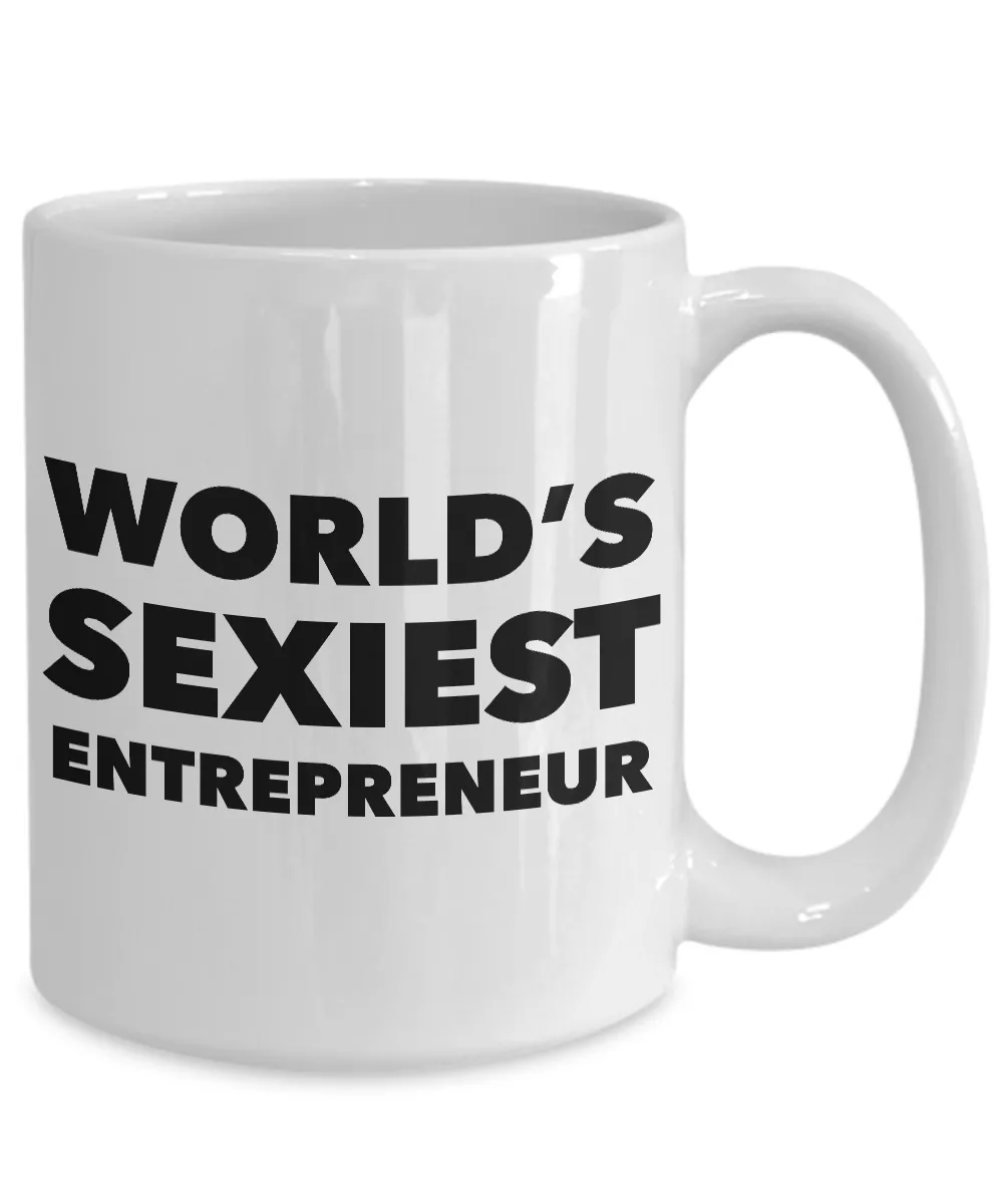 World's Sexiest Online Entrepreneur Mug Sexy Gifts Ceramic Coffee Cup