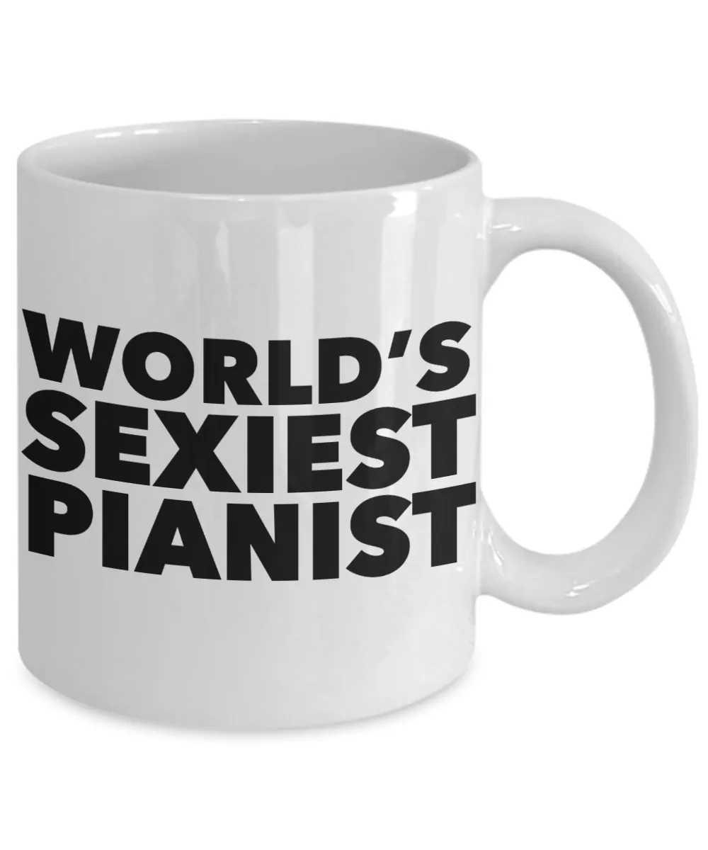 World's Sexiest Pianist Mug Ceramic Coffee Cup