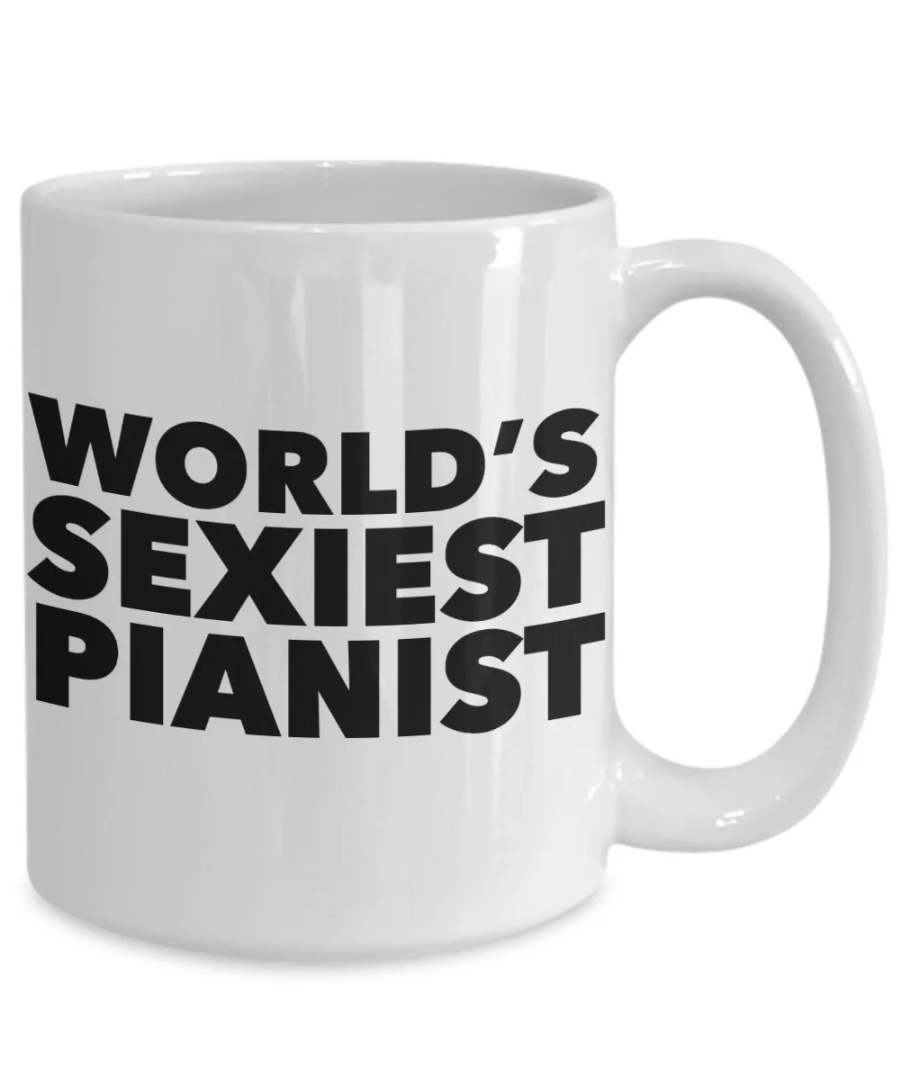 World's Sexiest Pianist Mug Ceramic Coffee Cup