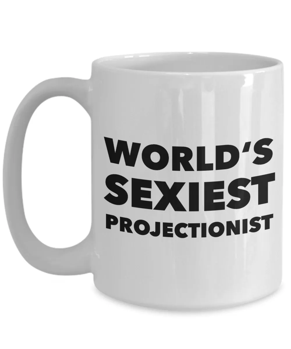 World's Sexiest Projectionist Mug Gift Ceramic Coffee Cup