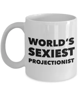 World's Sexiest Projectionist Mug Gift Ceramic Coffee Cup