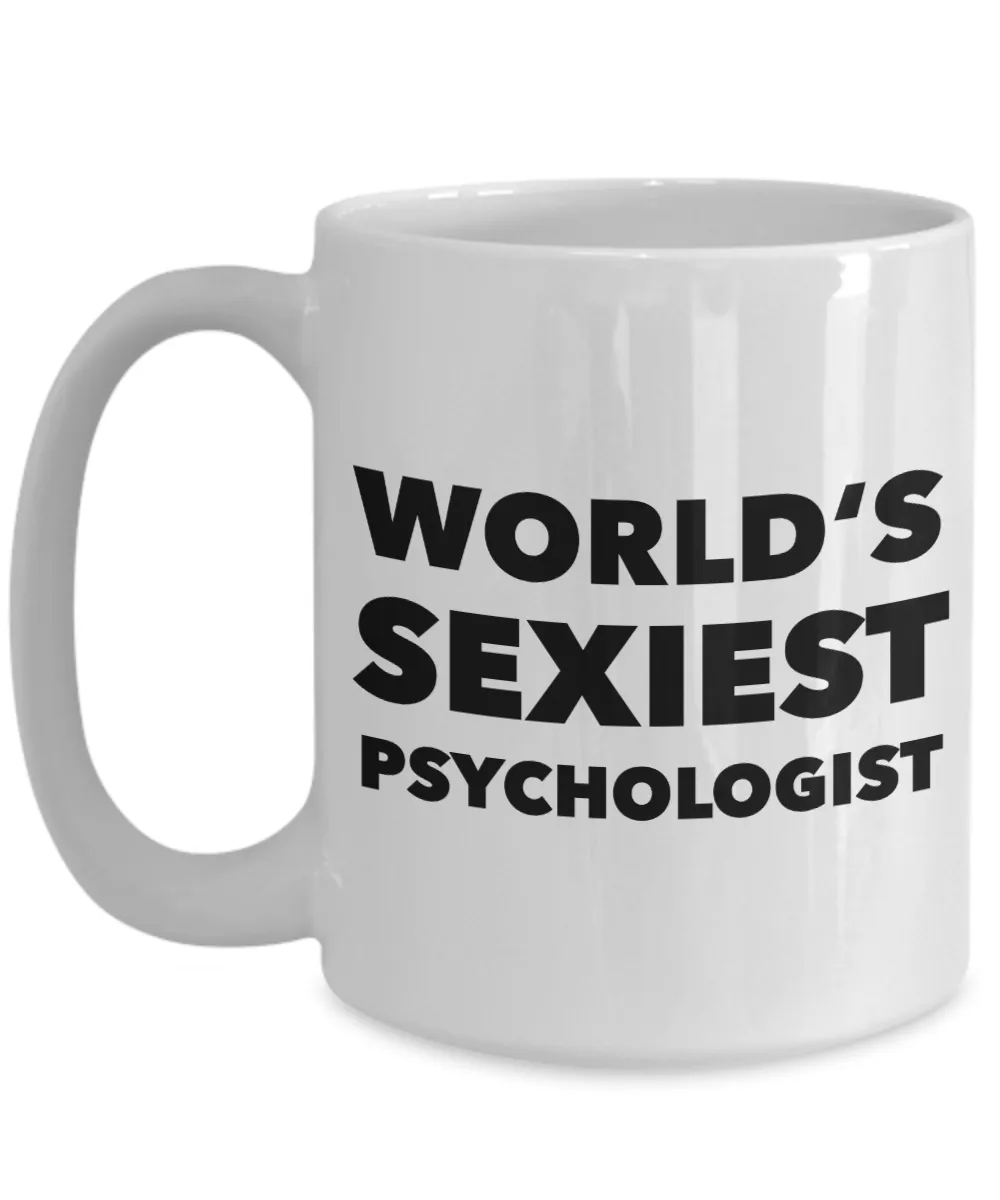 World's Sexiest Psychologist Mug Funny Joke Gift Ceramic Coffee Cup
