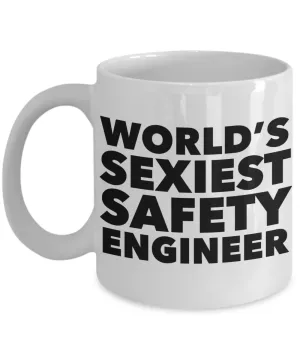 World's Sexiest Safety Engineer Mug Gift Ceramic Coffee Cup