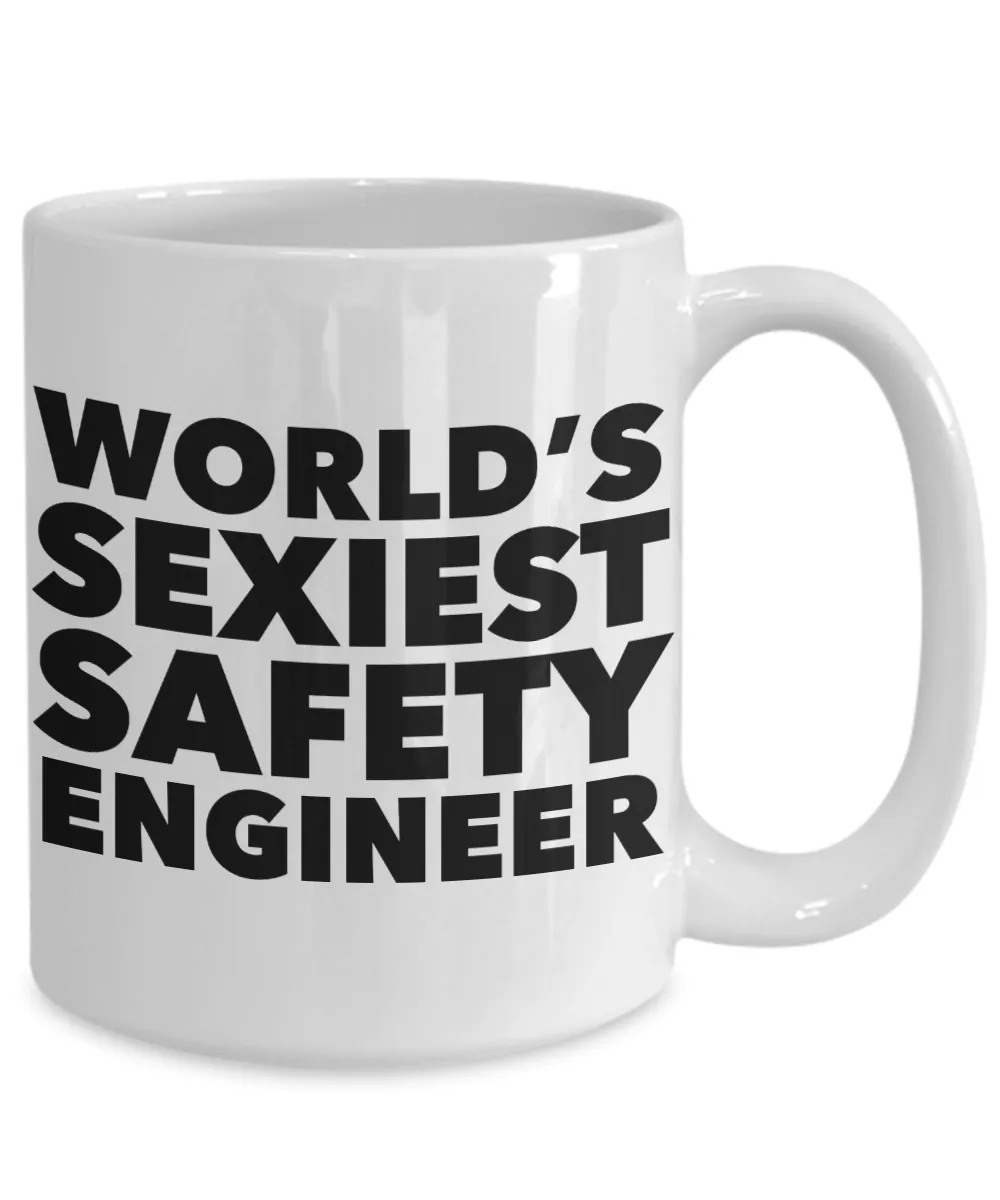 World's Sexiest Safety Engineer Mug Gift Ceramic Coffee Cup