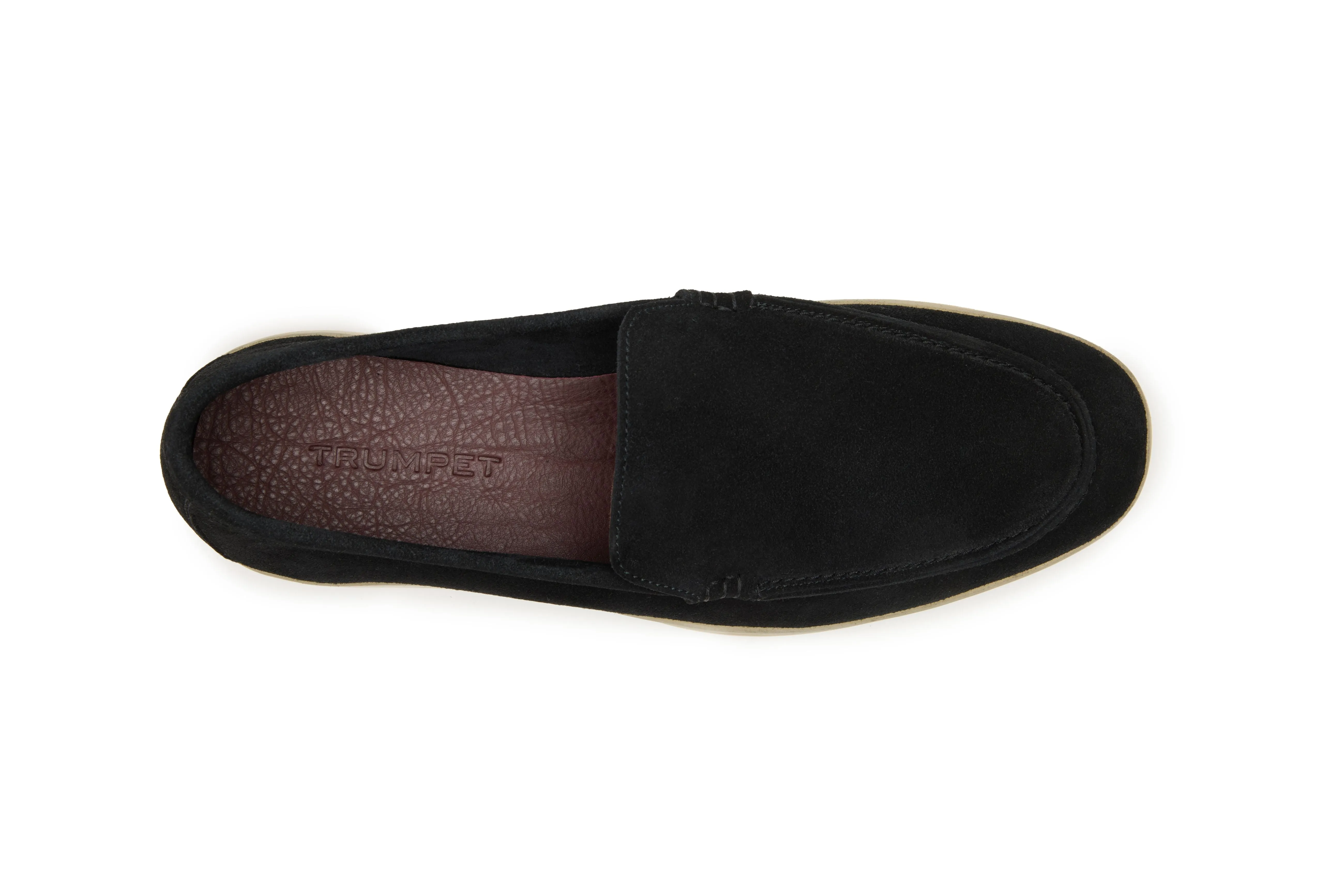 Yacht Loafers In Black Suede